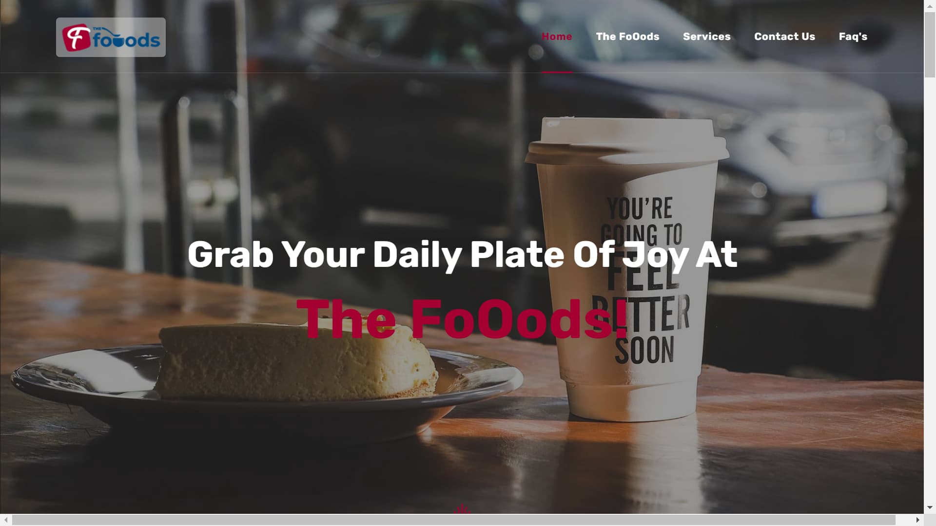 The Fooods (Frontend & Backend)